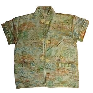 Golden Dragon Kids Silk Asian Shirt